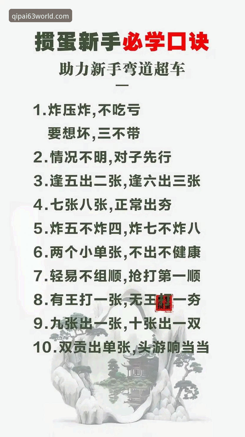 63棋牌娱乐新手入门完整指南：棋牌怎么玩才能快速上手